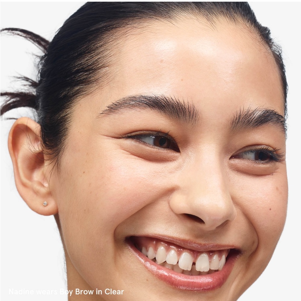 Full size! Glossier boy brow volumizing eyebrow gel pomade, clear